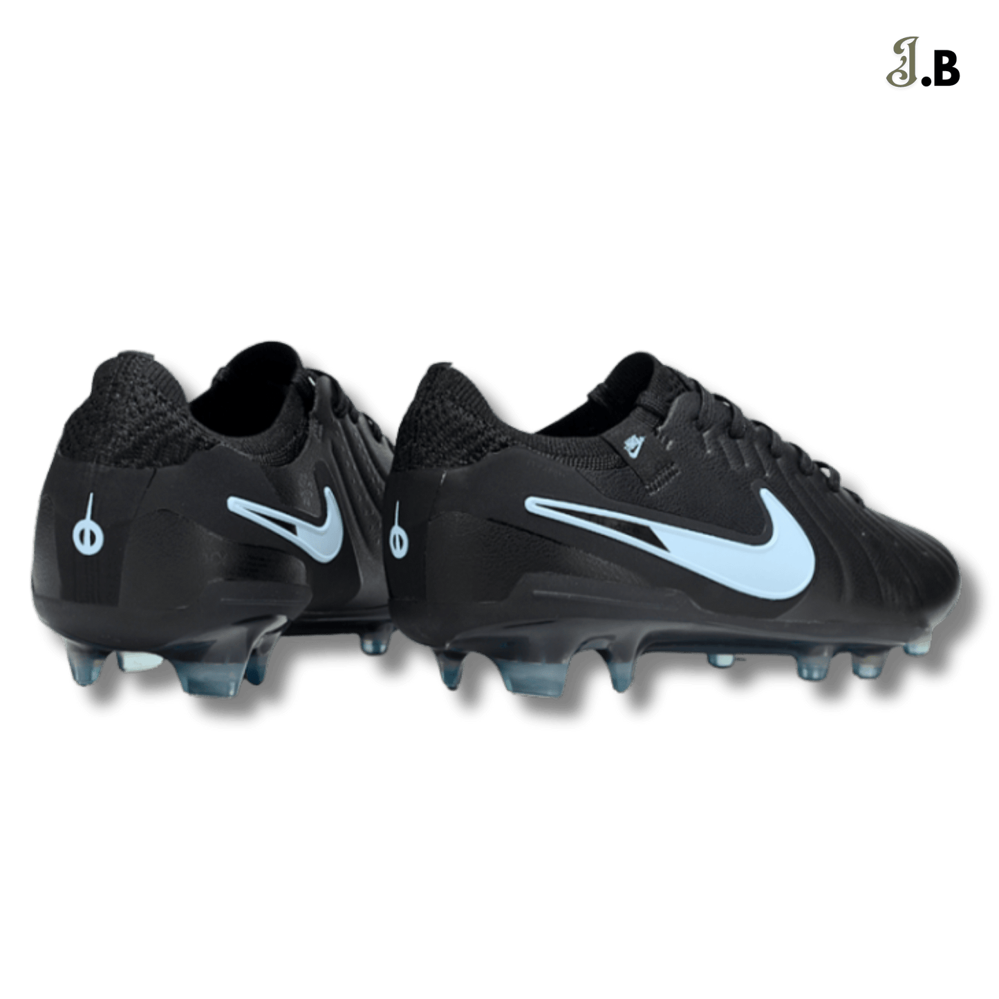 Nike Tiempo Legend Academy X Black/Light Blue TF Cleats - JogaBonito - Athletic Shoes