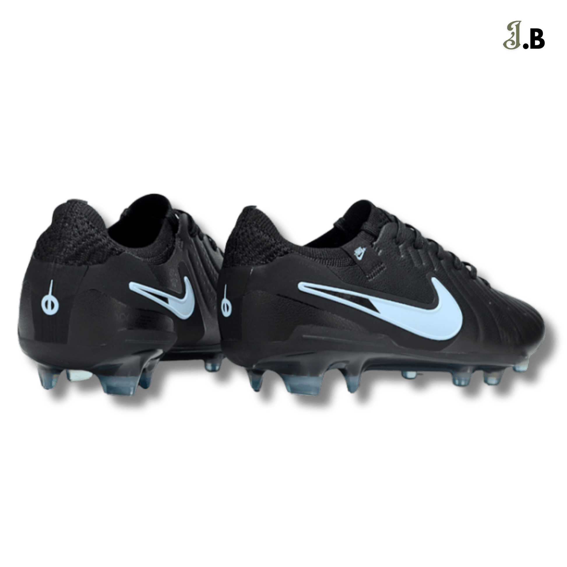 Nike Tiempo Legend Academy X Black/Light Blue TF Cleats - JogaBonito - Athletic Shoes