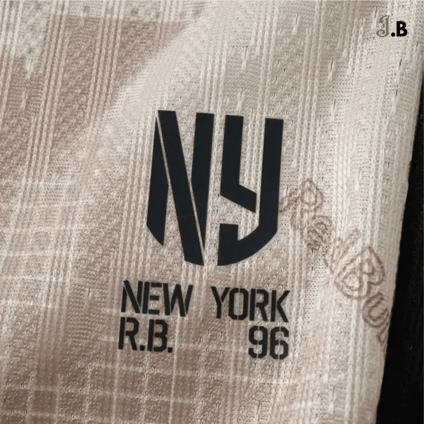 NY Red Bulls Cream Home Jersey - JogaBonito - Jersey
