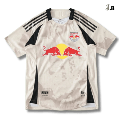 NY Red Bulls Cream Home Jersey - JogaBonito - Jersey