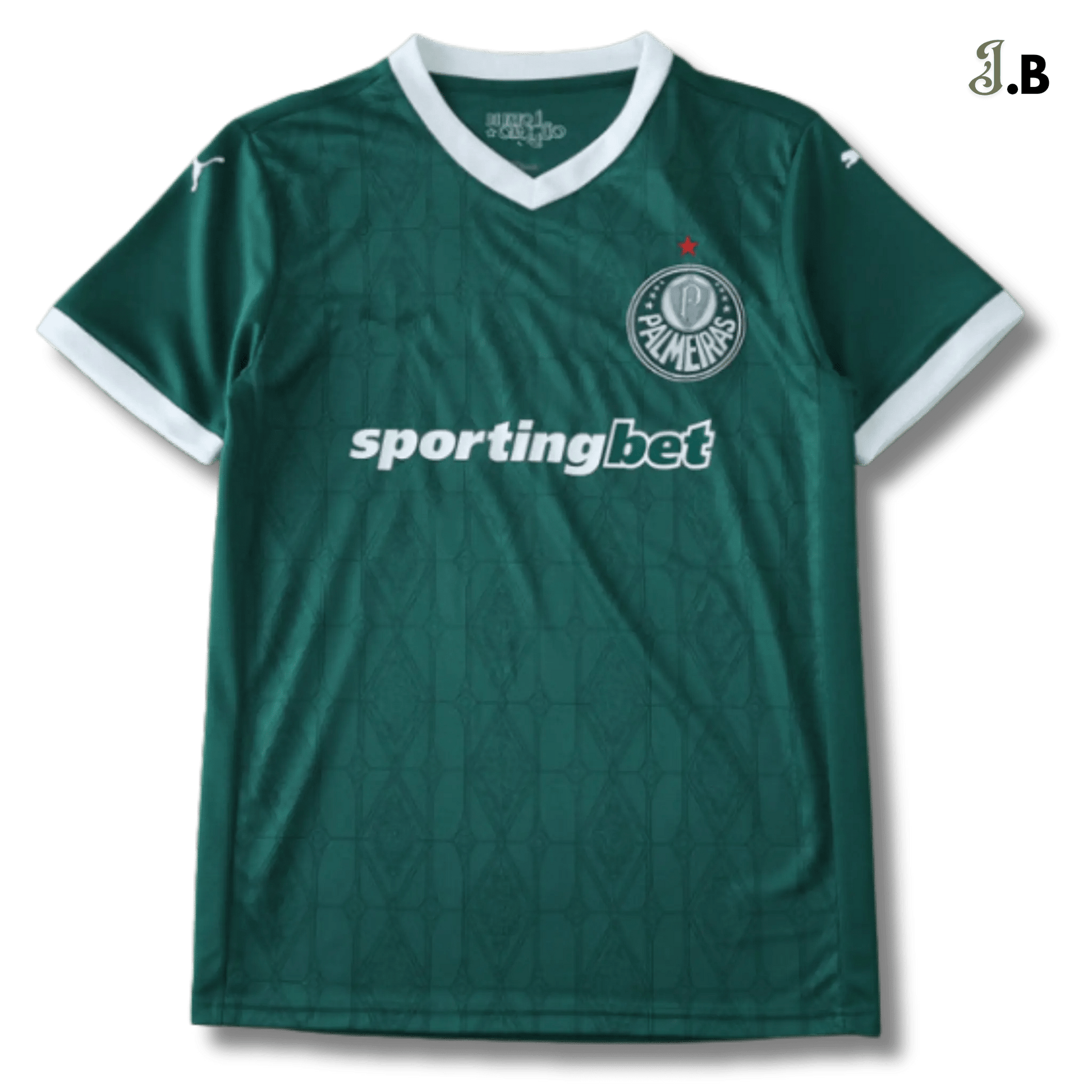 Palmeiras SP Vintage Green Home Fan Jersey - JogaBonito - Jersey