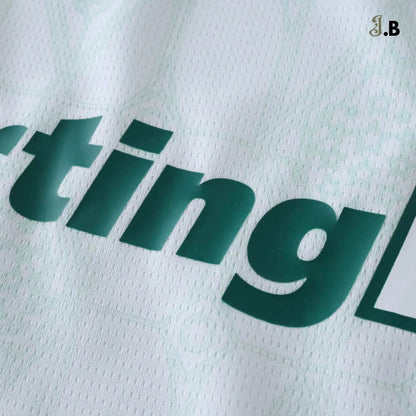 Palmeiras SP Vintage White Away Fan Jersey - JogaBonito - Jersey