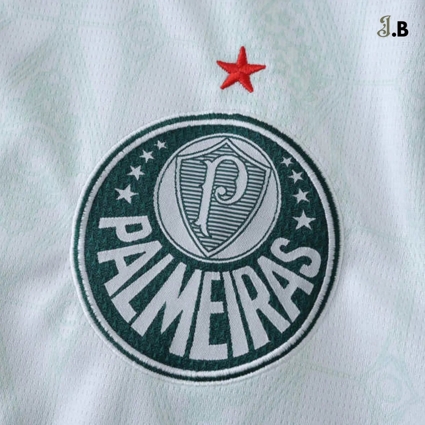 Palmeiras SP Vintage White Away Fan Jersey - JogaBonito - Jersey