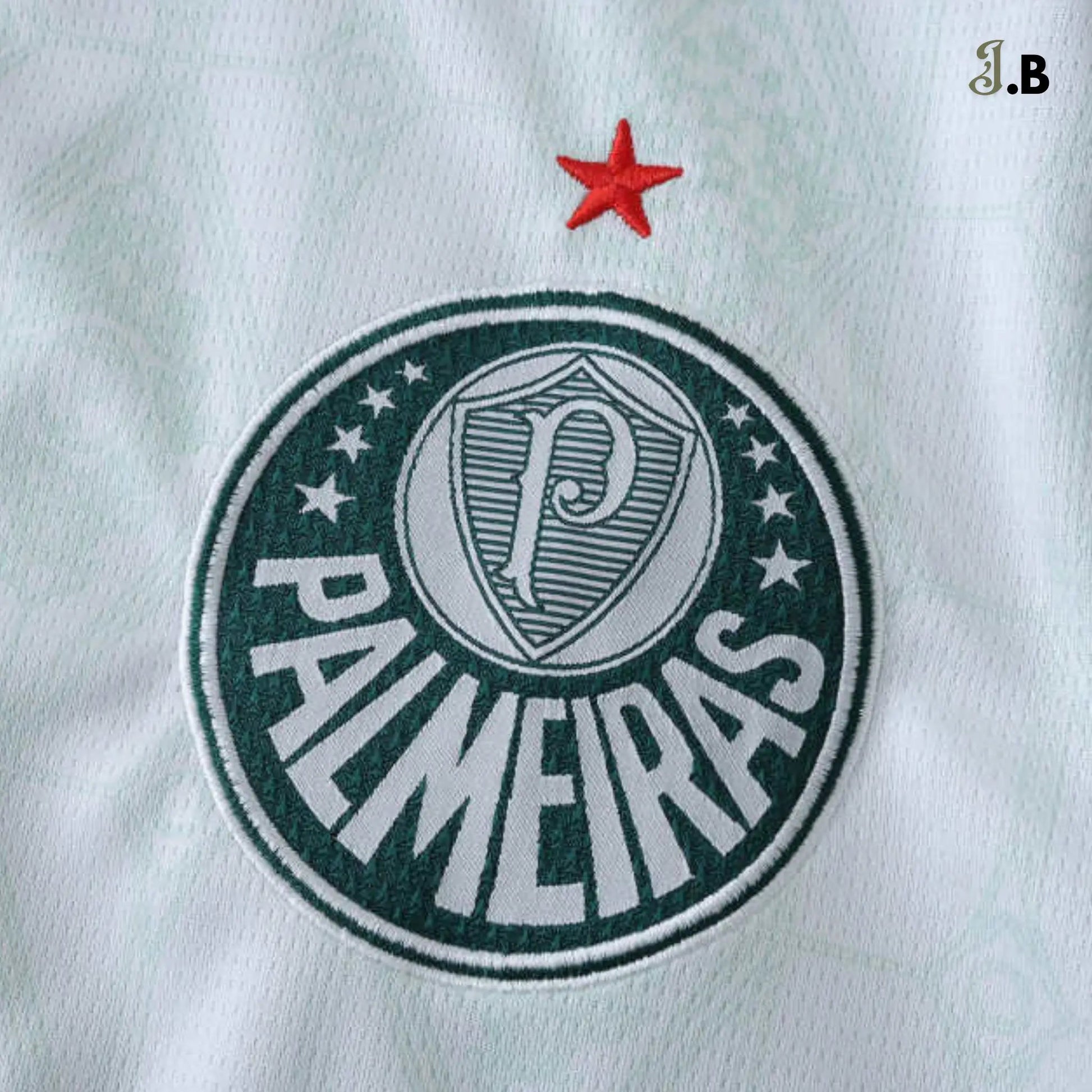 Palmeiras SP Vintage White Away Fan Jersey - JogaBonito - Jersey