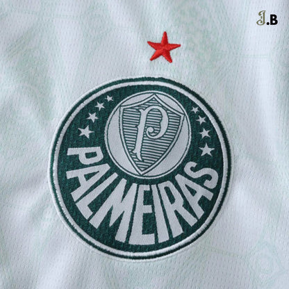 Palmeiras SP Vintage White Away Fan Jersey - JogaBonito - Jersey