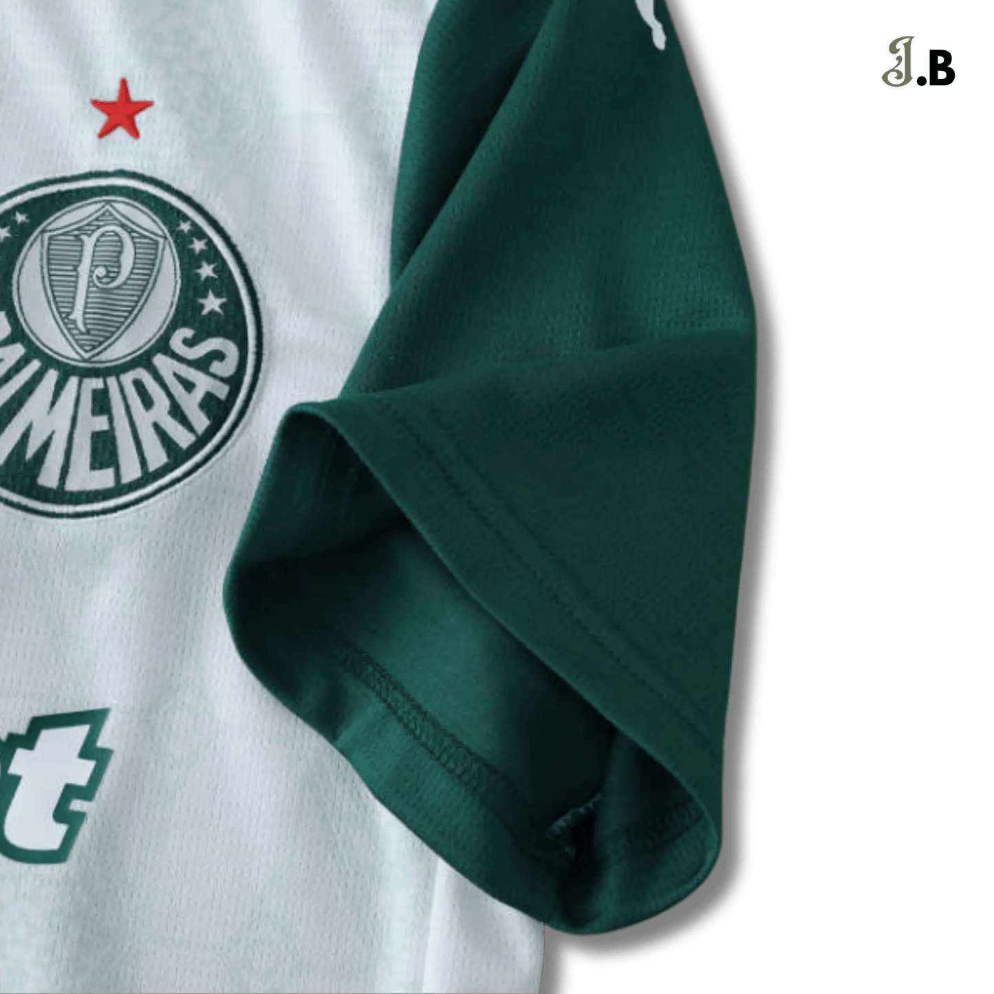 Palmeiras SP Vintage White Away Fan Jersey - JogaBonito - Jersey