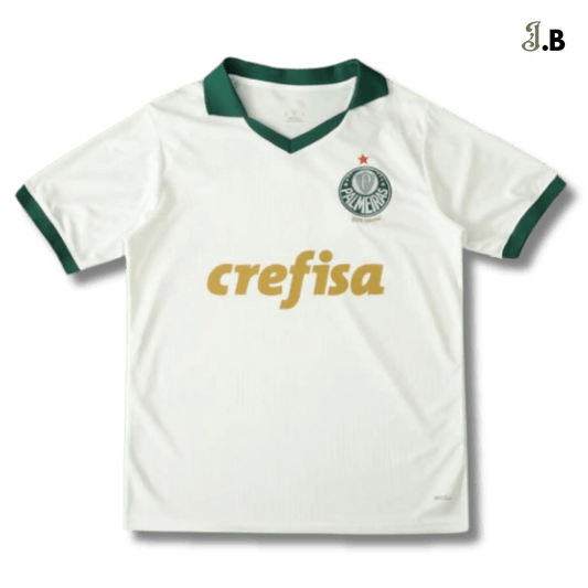 Palmeiras SP Vintage White Away Jersey - JogaBonito - Jersey