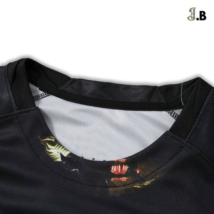 Paris Saint-Germain 25/26 BlackFan Long Sleeve Jersey - JogaBonito - Long Sleeve Jersey