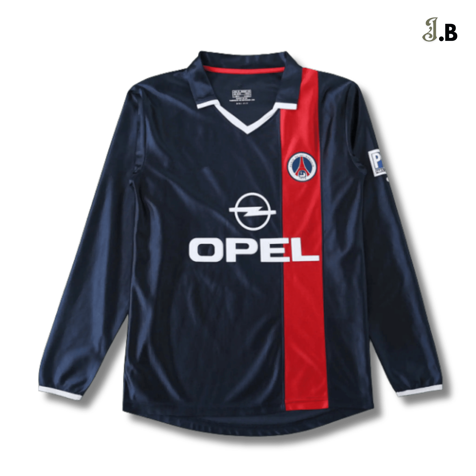PSG Vintage 2001 Navy Long Sleeve - JogaBonito - Jersey