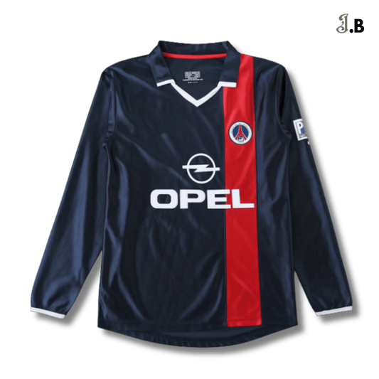 PSG Vintage 2001 Navy Long Sleeve - JogaBonito - Jersey