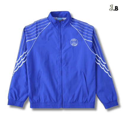 PSG Vintage Blue Training Windbreaker - JogaBonito - Jersey
