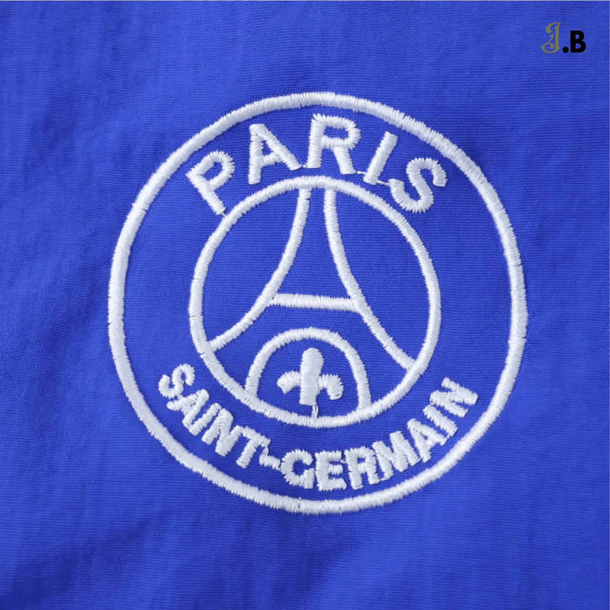 PSG Vintage Blue Training Windbreaker - JogaBonito - Jersey