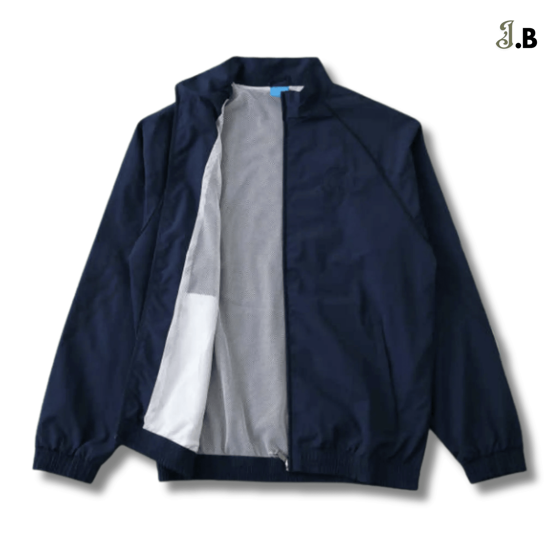 PSG Vintage Navy Training Windbreaker - JogaBonito - Jersey