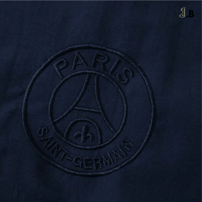 PSG Vintage Navy Training Windbreaker - JogaBonito - Jersey