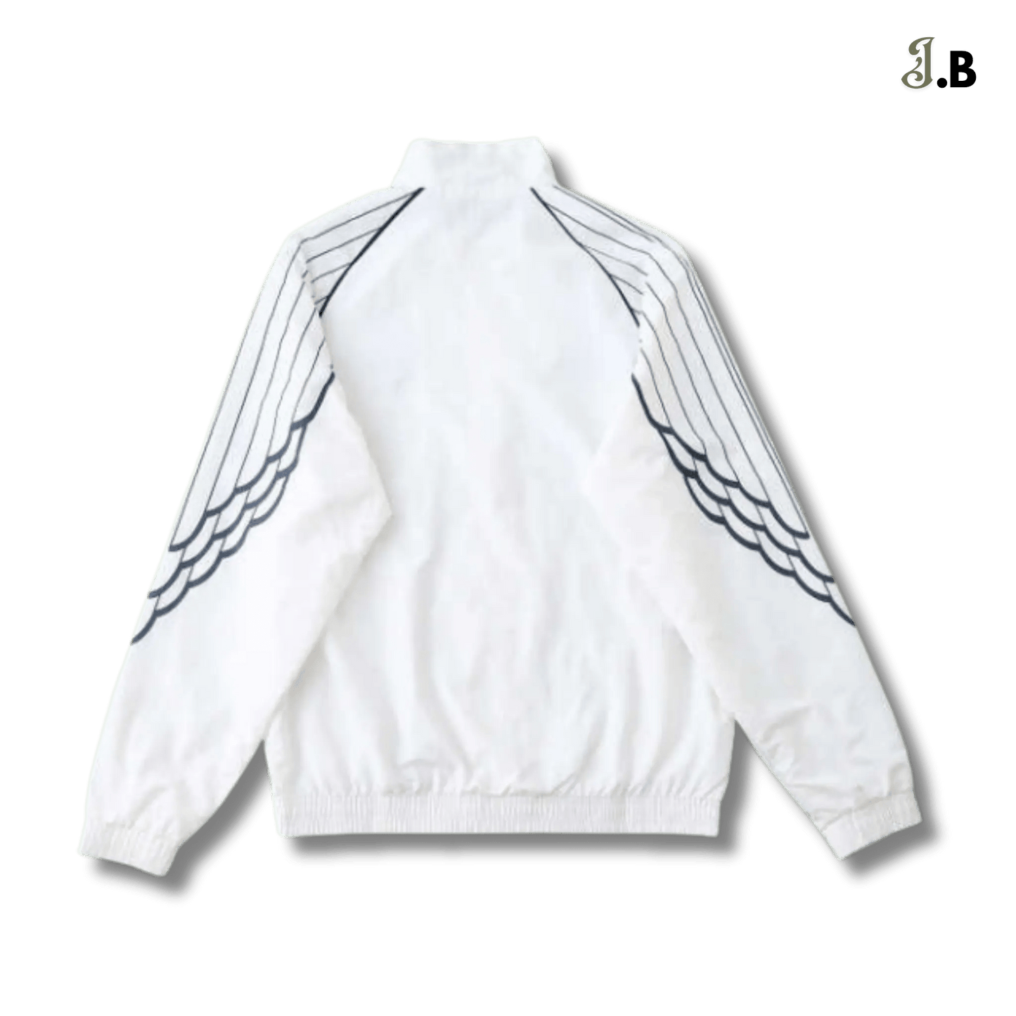 PSG Vintage White Training Windbreaker - JogaBonito - Jersey