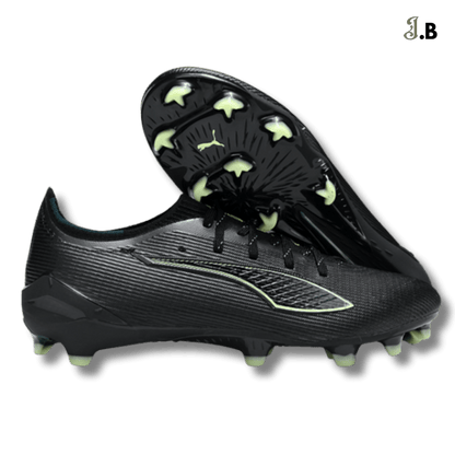 Puma Ultra 5 Ultimate FG Black Cleats - JogaBonito - Athletic Shoes