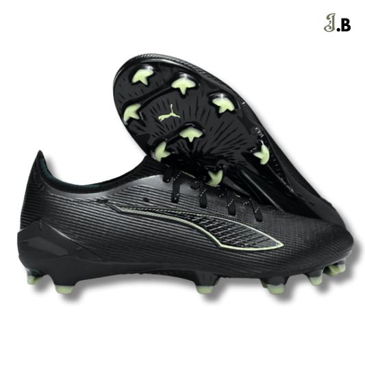 Puma Ultra 5 Ultimate FG Black Cleats - JogaBonito - Athletic Shoes