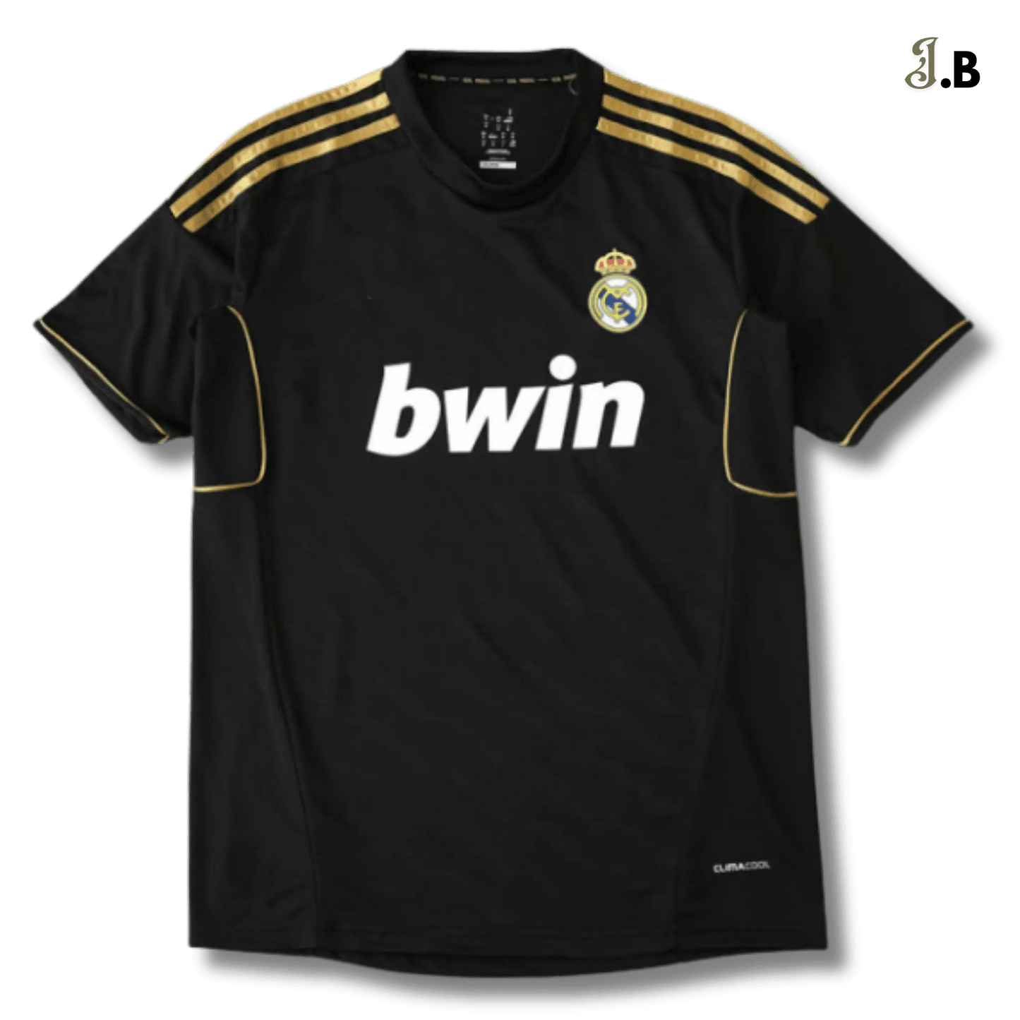 Real Madid CF Vintage 11 Black Away Fan Jersey - JogaBonito - Jersey