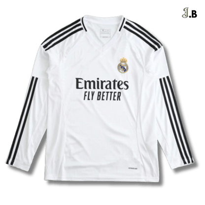 Real Madrid CF 24 White Home Long Sleeve - JogaBonito - Jersey