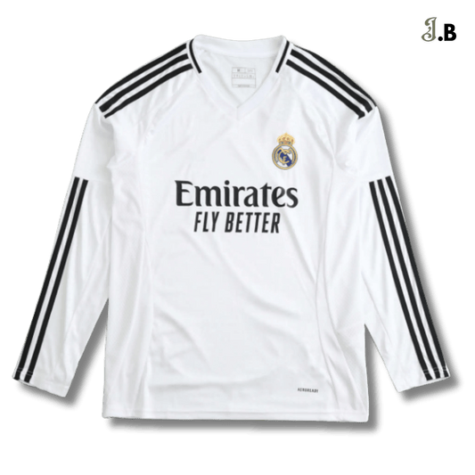 Real Madrid CF 24 White Home Long Sleeve - JogaBonito - Jersey