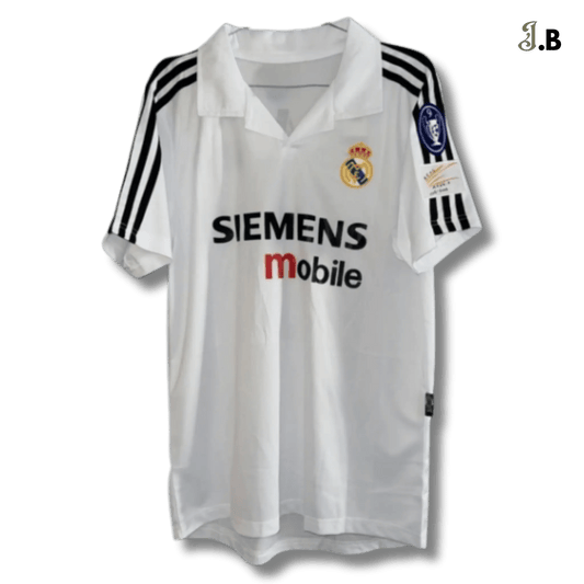 Real Madrid CF Vintage 02 White Home Jersey - JogaBonito - Jersey