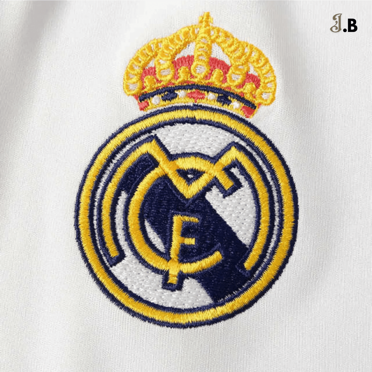 Real Madrid CF Vintage 05 White Home Fan Jersey - JogaBonito - Jersey