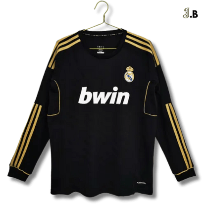 Real Madrid CF Vintage 11 Black Away Long Sleeve - JogaBonito - Jersey