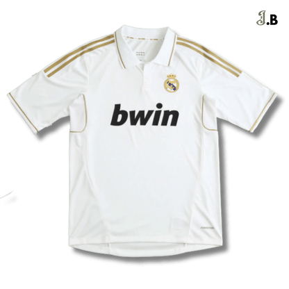 Real Madrid CF Vintage 11 White Home Player Jersey - JogaBonito - Jersey
