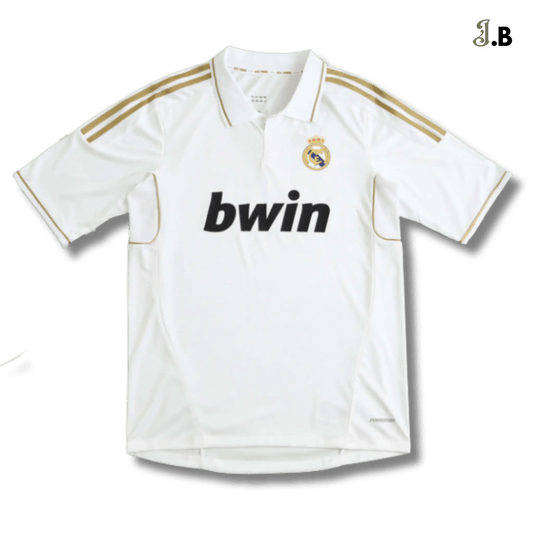 Real Madrid CF Vintage 11 White Home Player Jersey - JogaBonito - Jersey