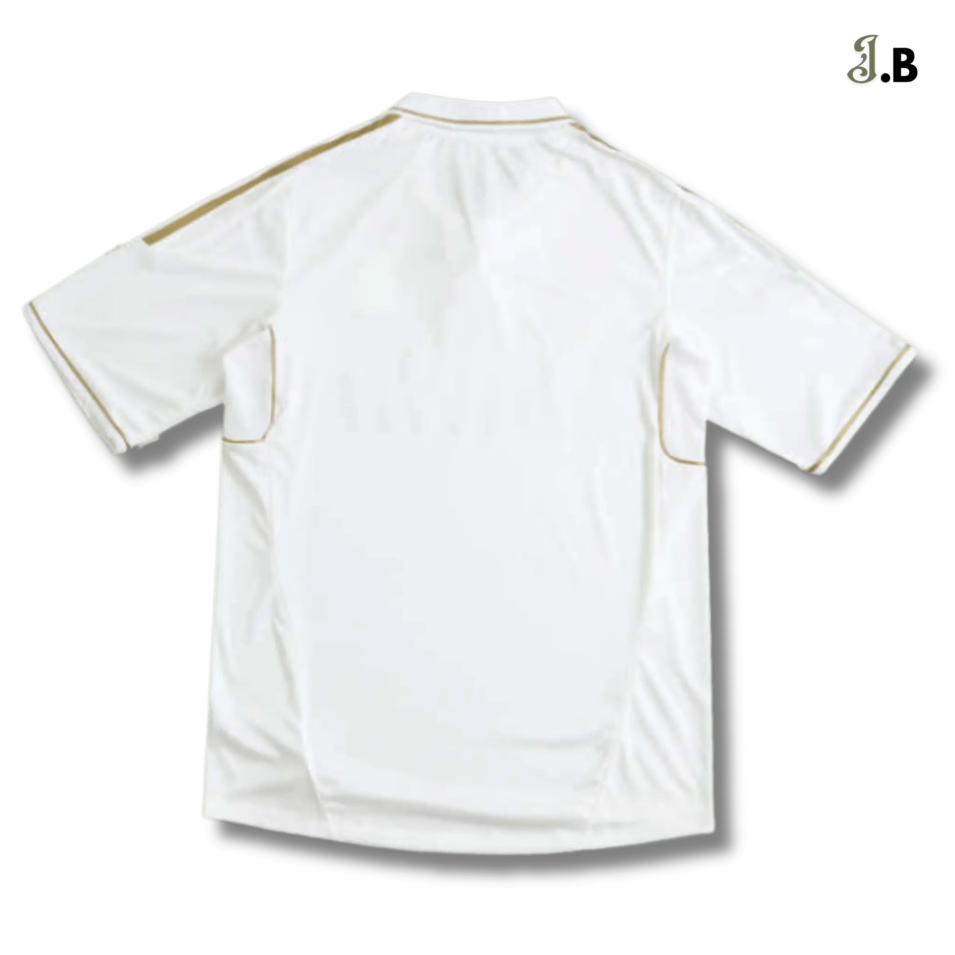Real Madrid CF Vintage 11 White Home Player Jersey - JogaBonito - Jersey