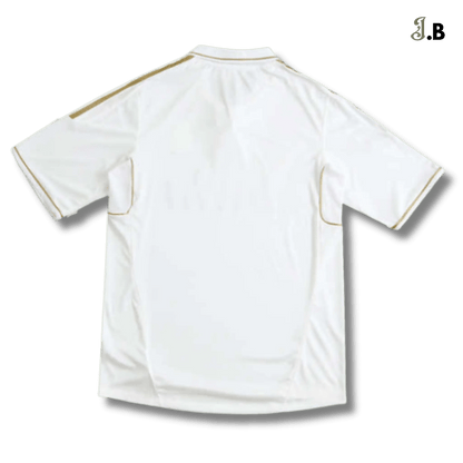 Real Madrid CF Vintage 11 White Home Player Jersey - JogaBonito - Jersey