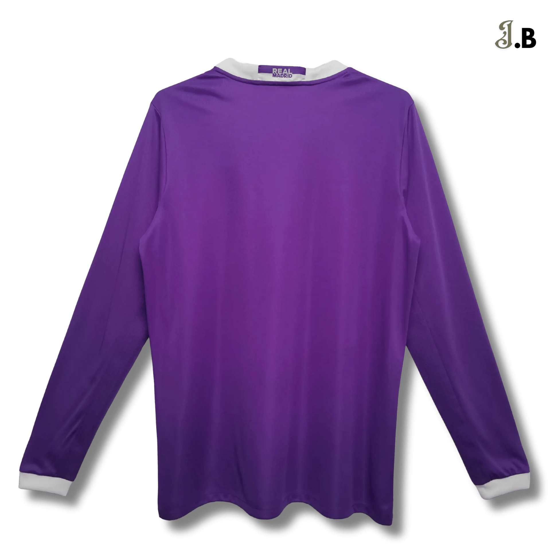 Real Madrid CF Vintage 16 Purple Fan Long Sleeve - JogaBonito - Jersey