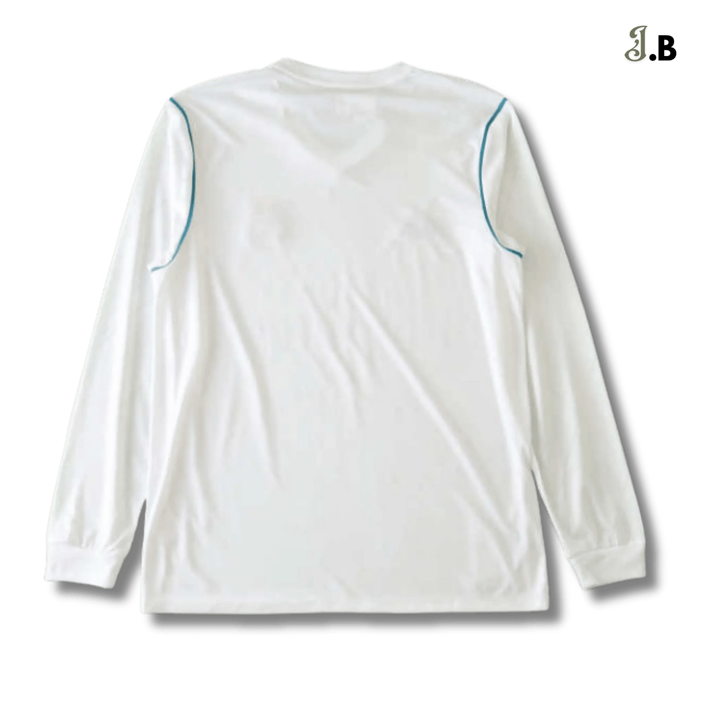 Real Madrid CF Vintage 17 White Fan Long Sleeve - JogaBonito - Jersey