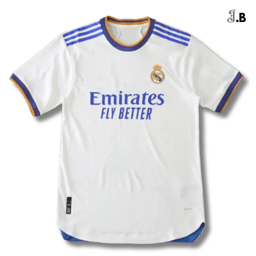 Real Madrid CF Vintage 21 White Home Player Jersey - JogaBonito - Jersey