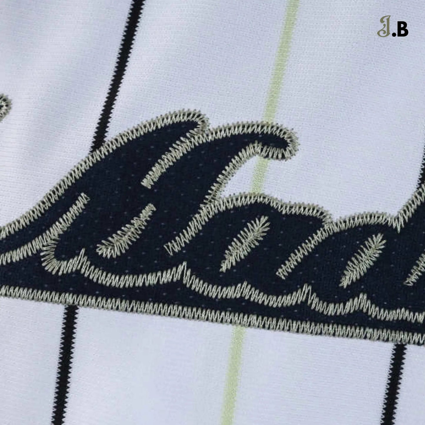 Real Madrid CF White & Black Baseball Jersey - JogaBonito - Jersey
