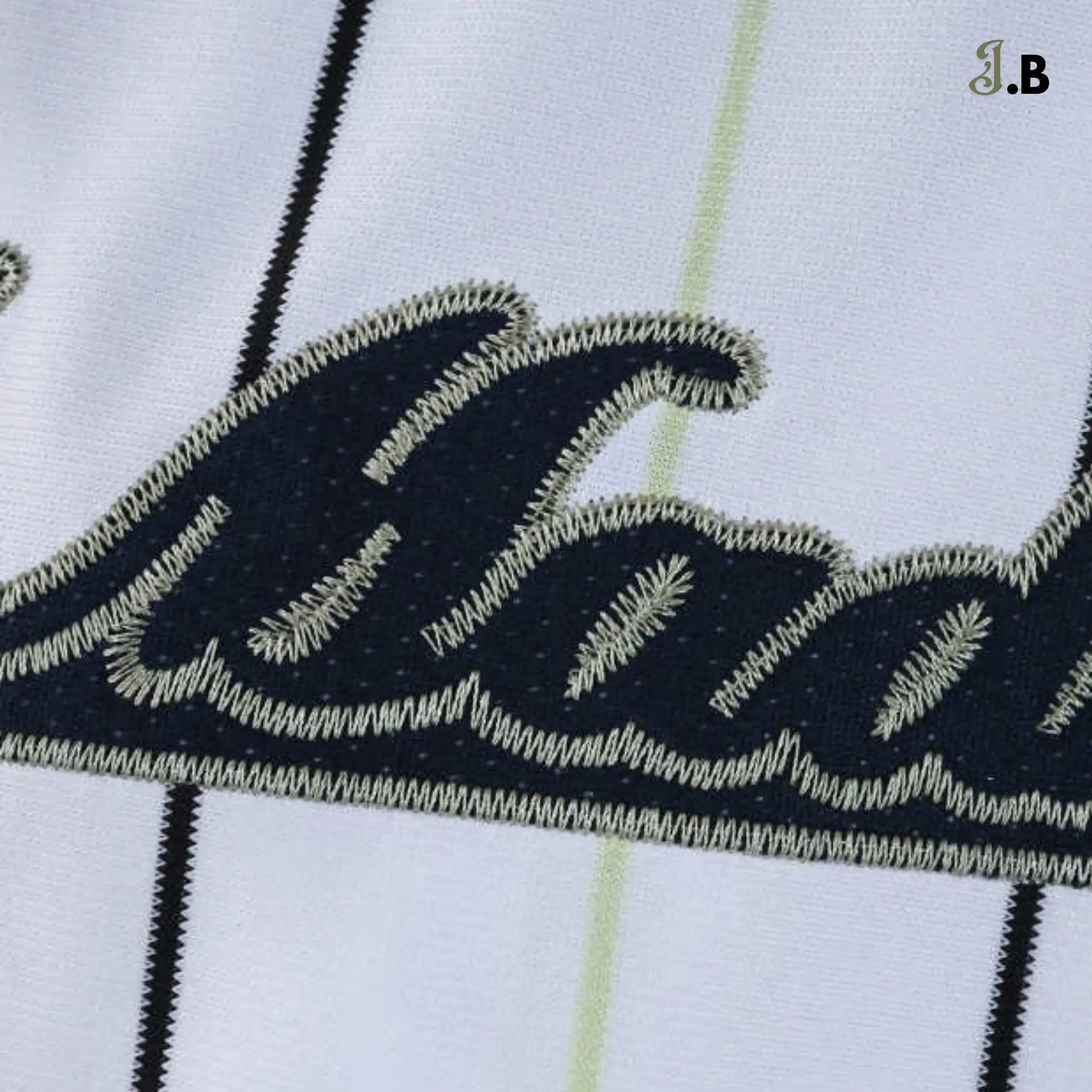 Real Madrid CF White & Black Baseball Jersey - JogaBonito - Jersey