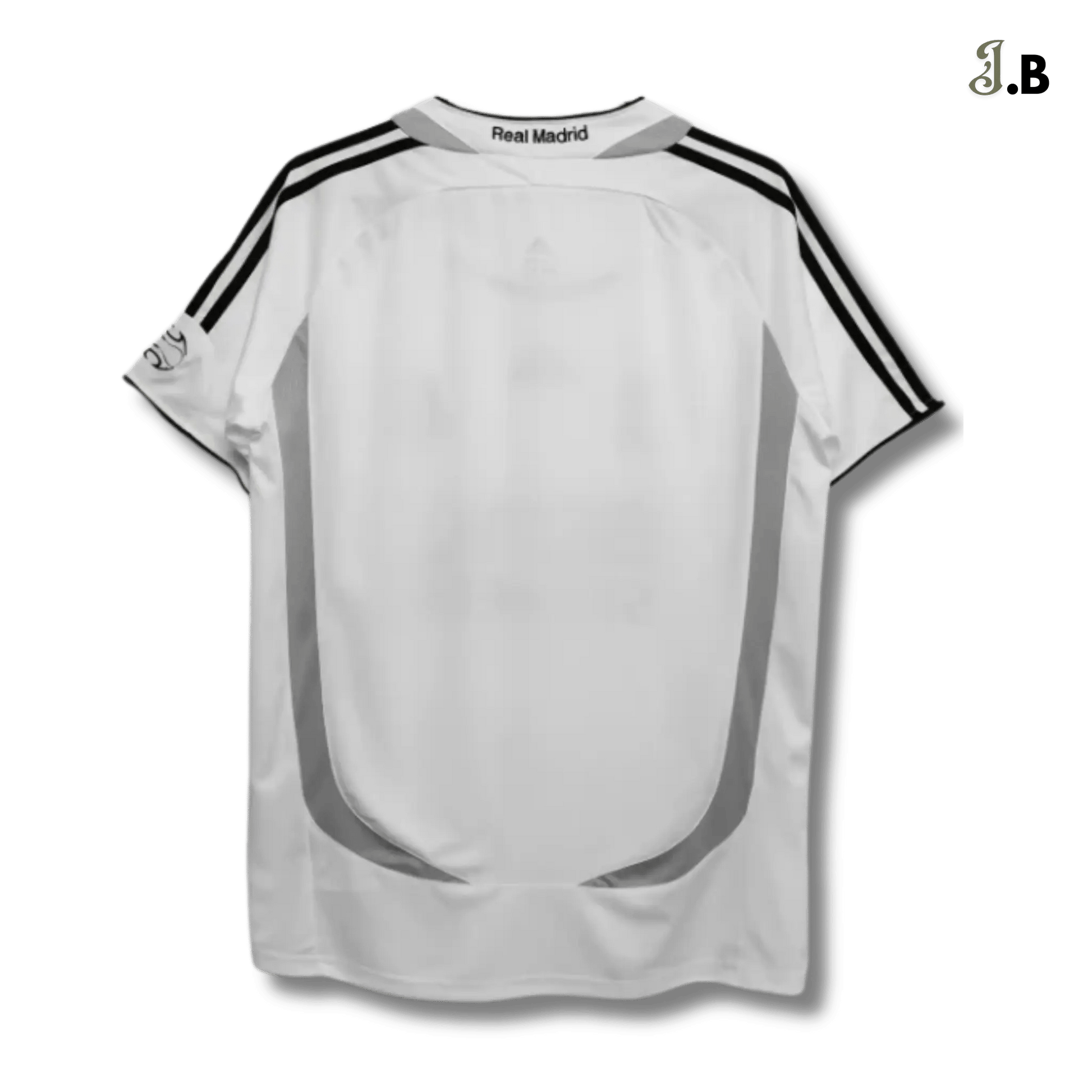Real Madrid Vintage 06 White Home Jersey - JogaBonito - Jersey