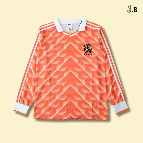 Retro 1988 Netherlands Fan Edition Long Sleeve JogaBonito