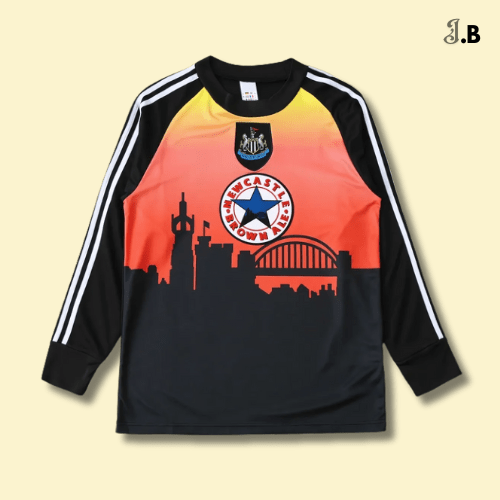 Retro 1996 N - castle Fan Edition Long Sleeve - JogaBonito - Jersey