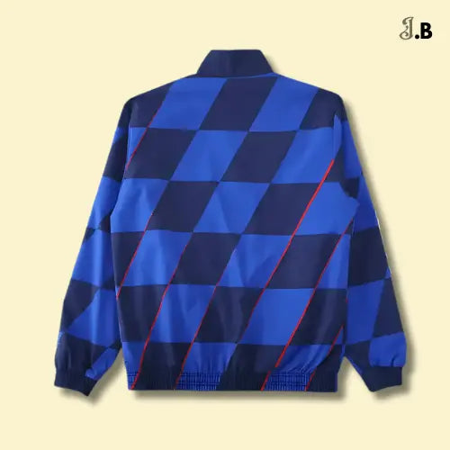 Retro Croatia Reversible Windbreaker JogaBonito