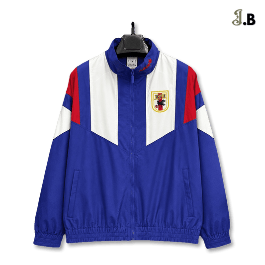 Retro Japan Color Block Windbreaker - JogaBonito - Windbreaker