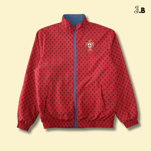 Retro Portugal Reversible Windbreaker - JogaBonito - Windbreaker