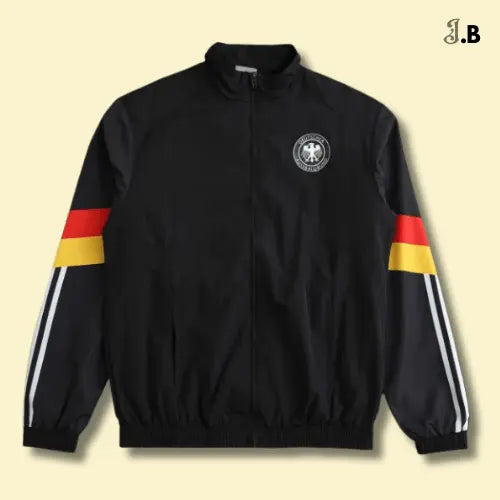 Retro UEFA Black Germany Training Jacket JogaBonito