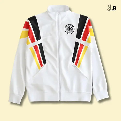 Retro UEFA White Germany Training Jacket JogaBonito