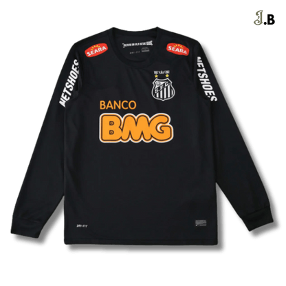Santos FC Vintage 12 Black Long Sleeve - JogaBonito - Jersey