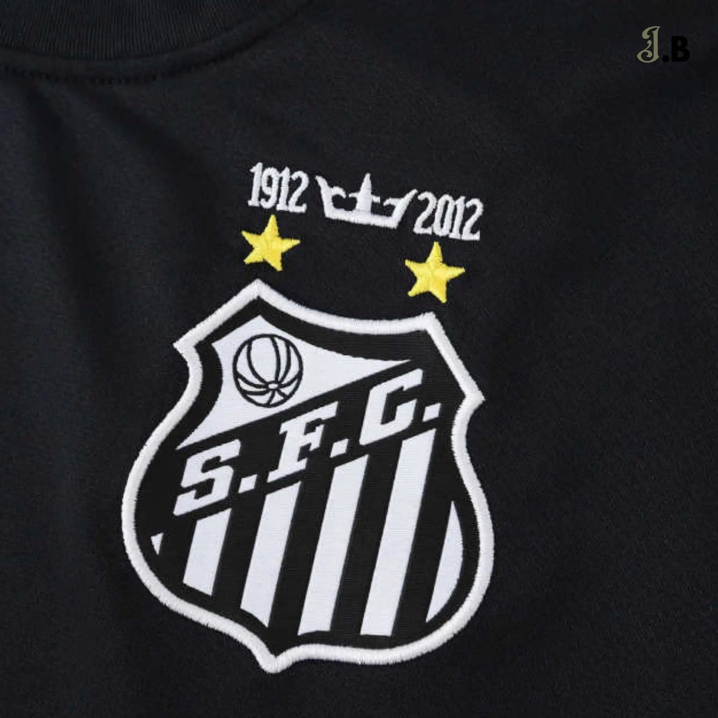 Santos FC Vintage 12 Black Long Sleeve - JogaBonito - Jersey