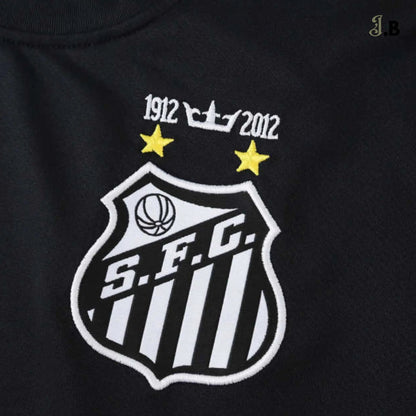 Santos FC Vintage 12 Black Long Sleeve - JogaBonito - Jersey