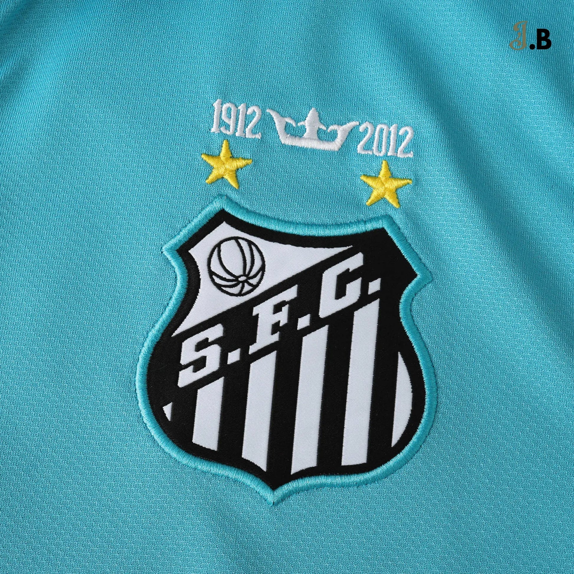 Santos FC Vintage 12 Blue Third Jersey - JogaBonito - Jersey