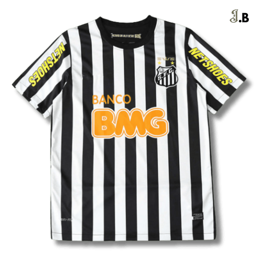 Santos FC Vintage 12 Striped Away Jersey - JogaBonito - Jersey