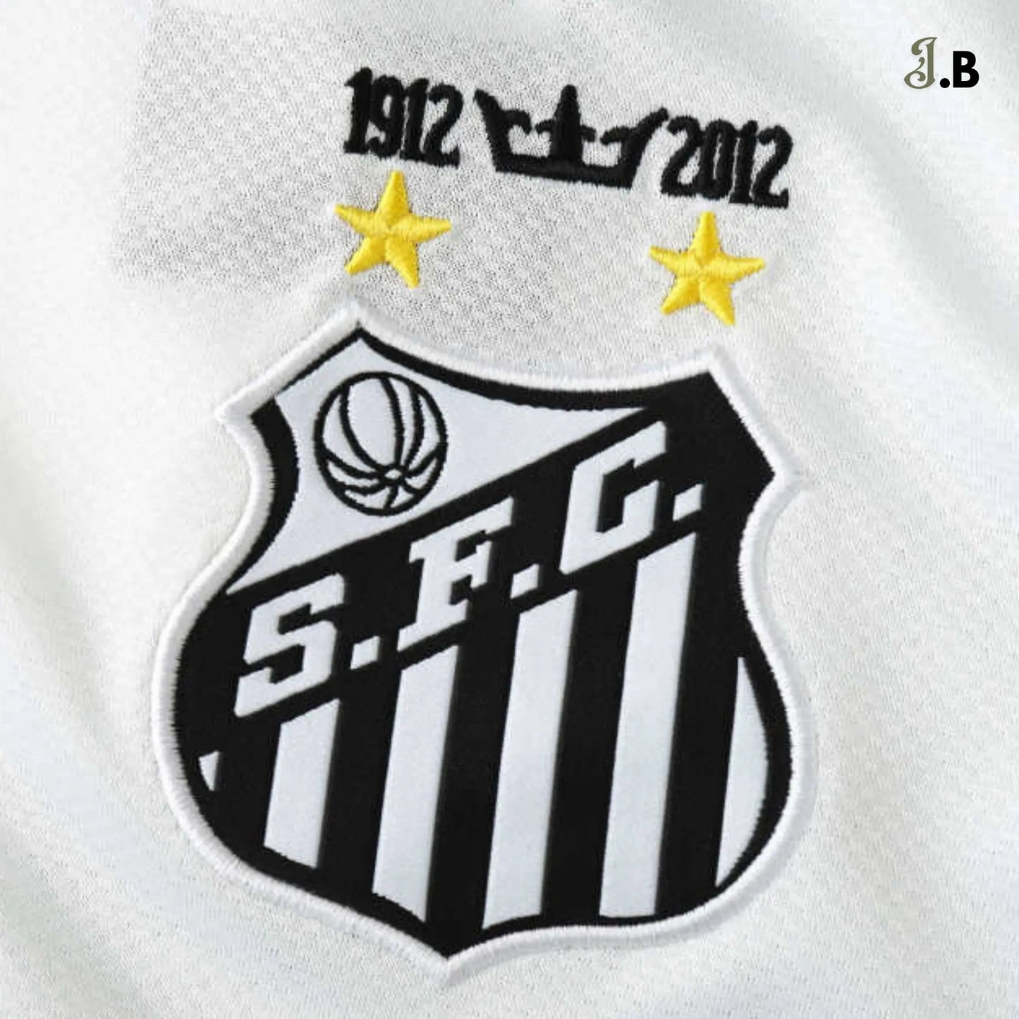 Santos FC Vintage 12 White Long Sleeve - JogaBonito - Jersey